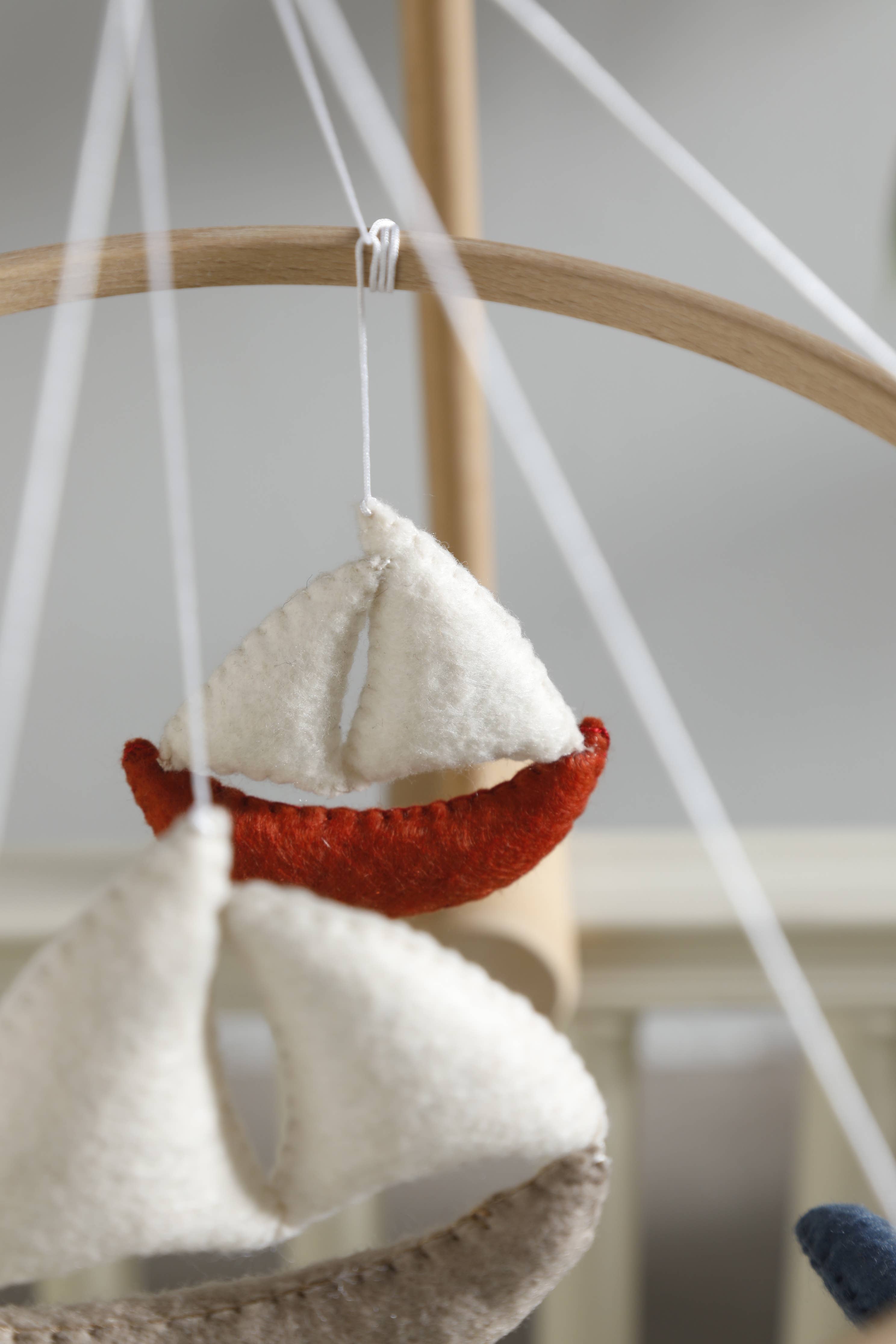 2 Stories- MARINA baby sailboat mobile