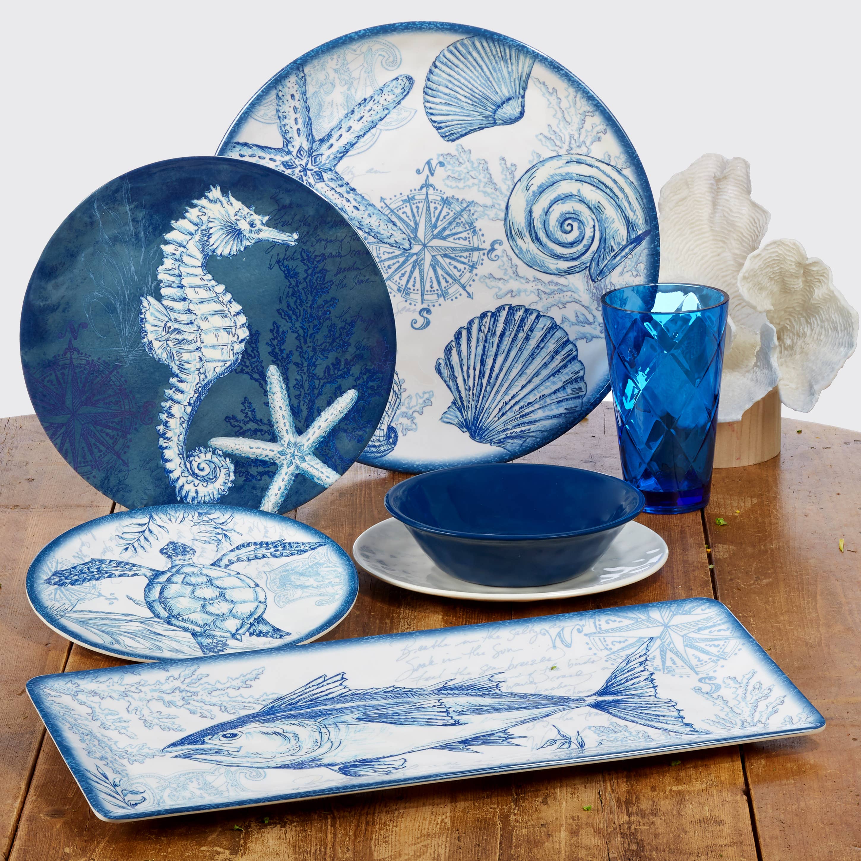 Certified International - Oceanic Rectangular Platter
