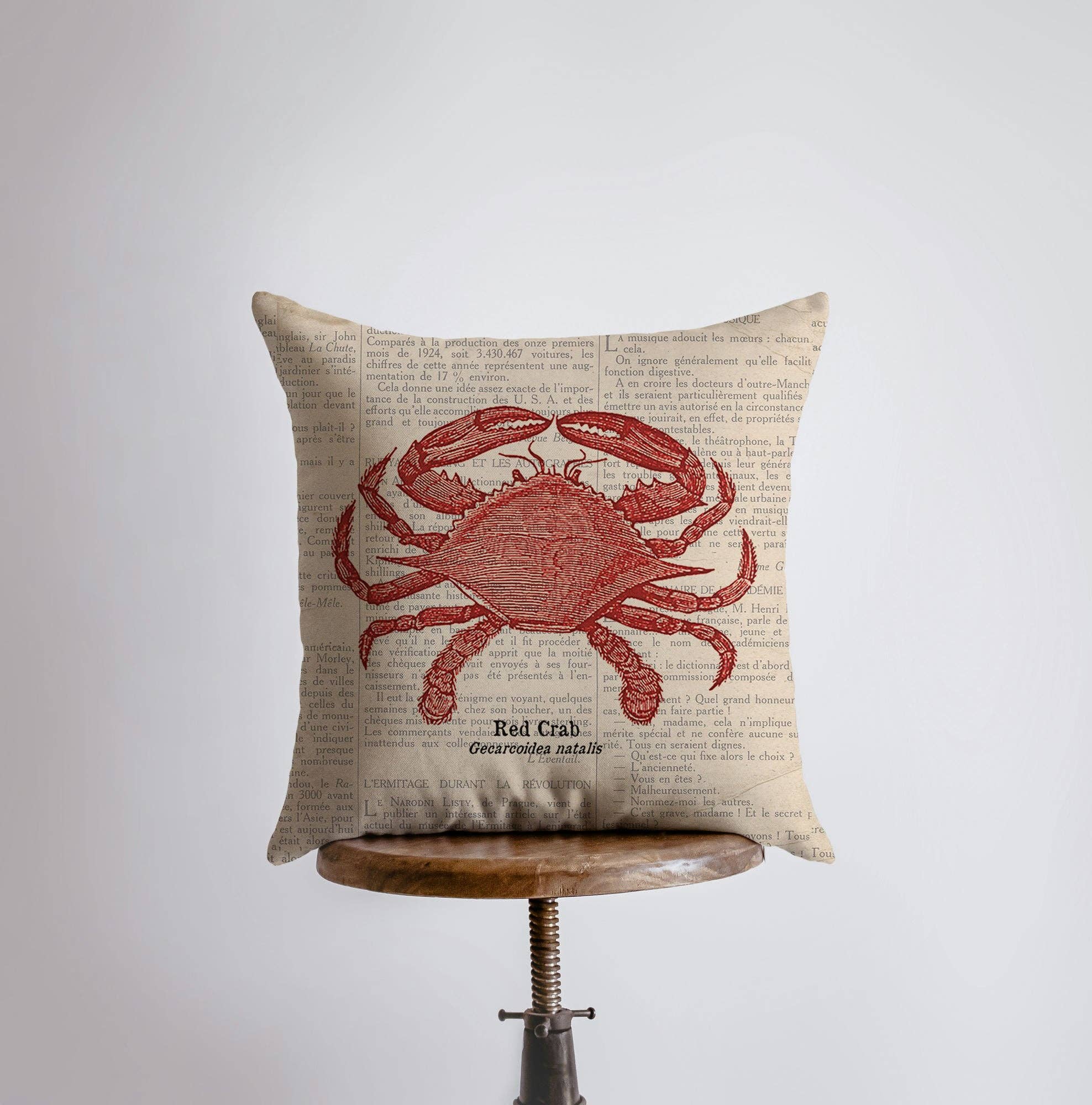 Crab 18x18 Pillow