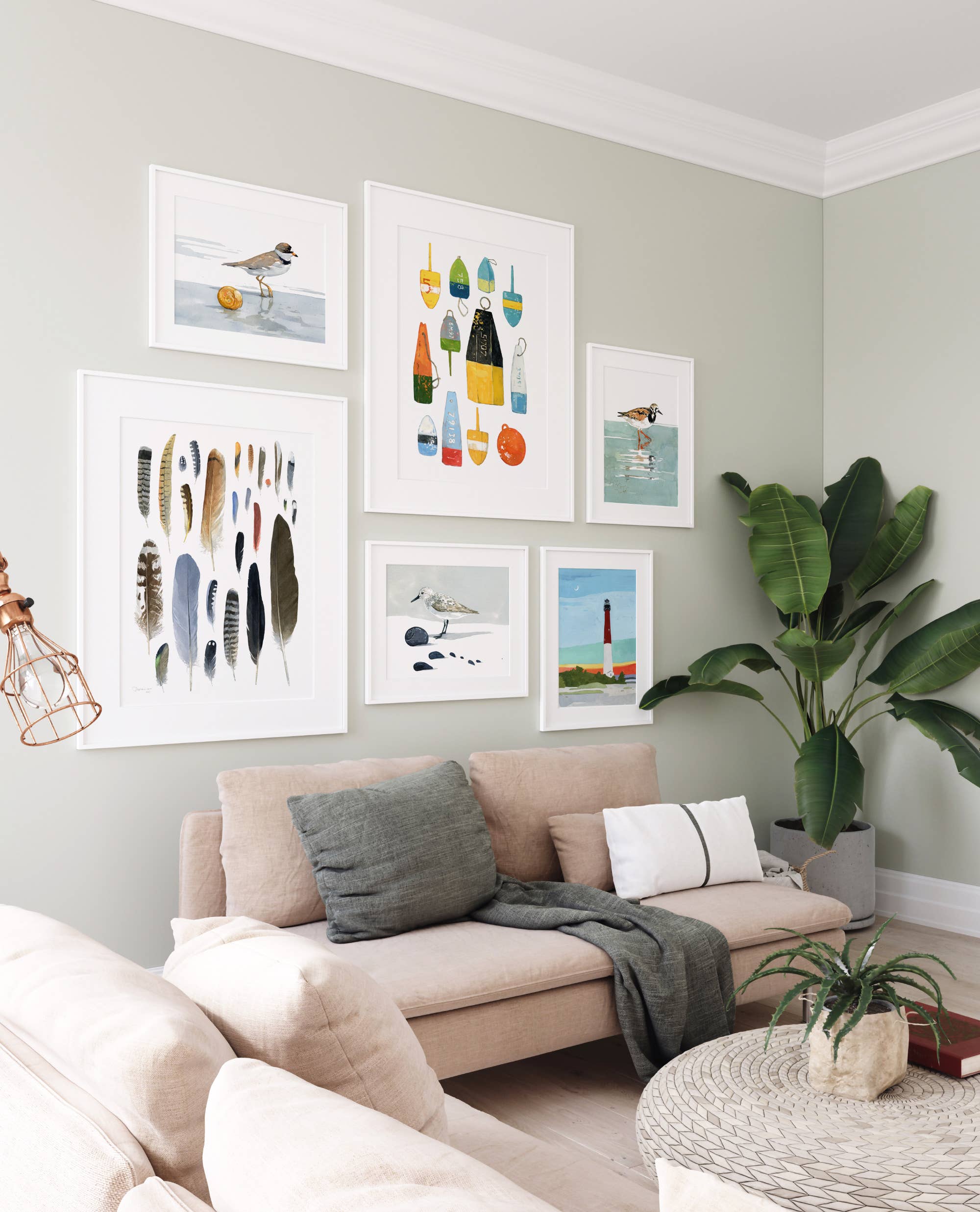 Lobster Buoys Print