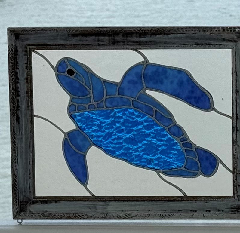Stained Glass Turtle