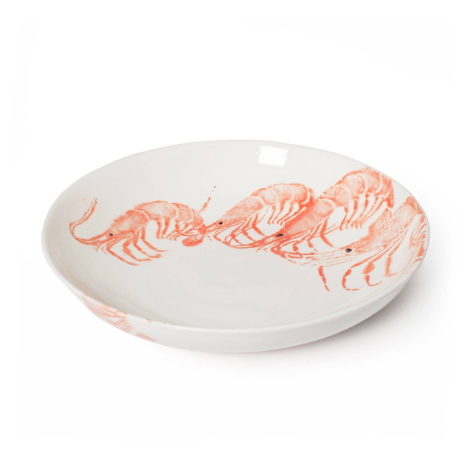 BlissHome - Creatures Prawn Bowl | Ceramic Supper Bowl | Shrimp Bowl