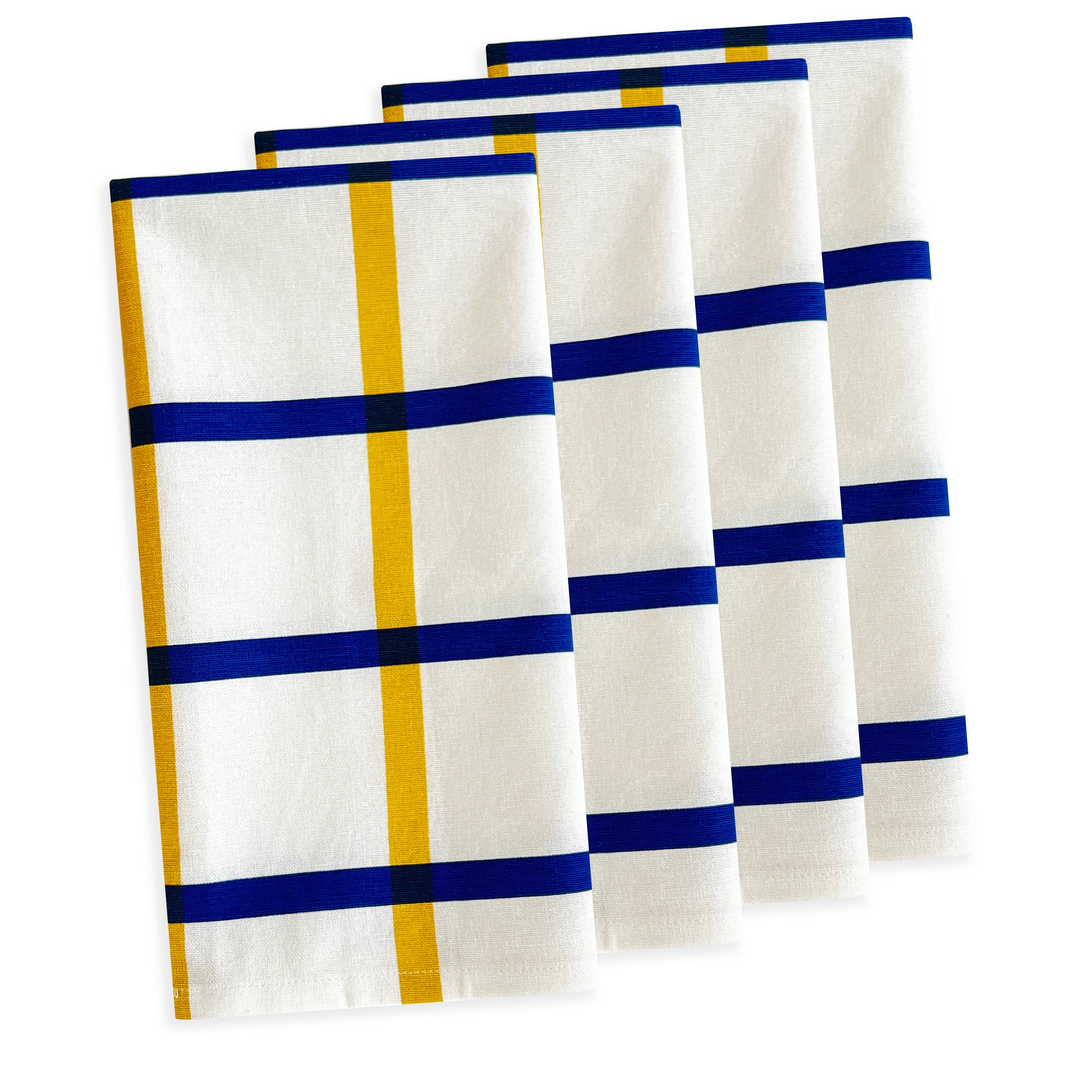 Caskata - Plaid Dinner Napkins, Set of 4
