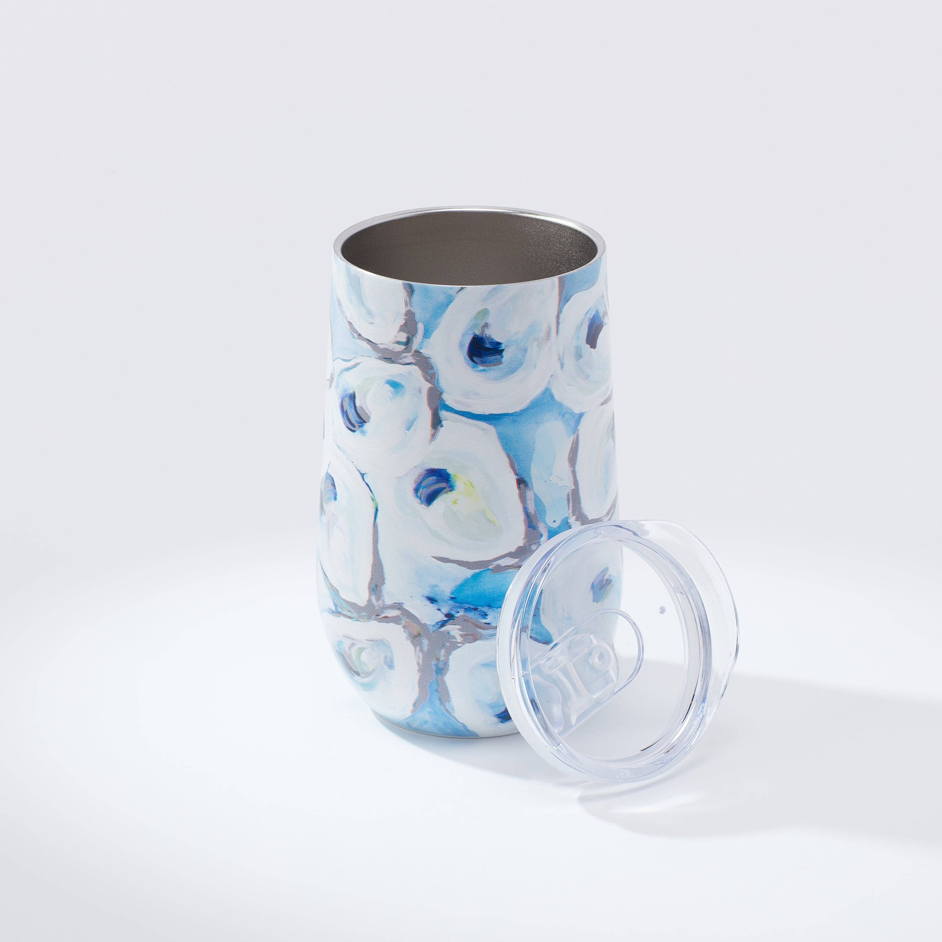 Kim Hovell Art - 16oz Wine Tumbler - Ebb and Flow