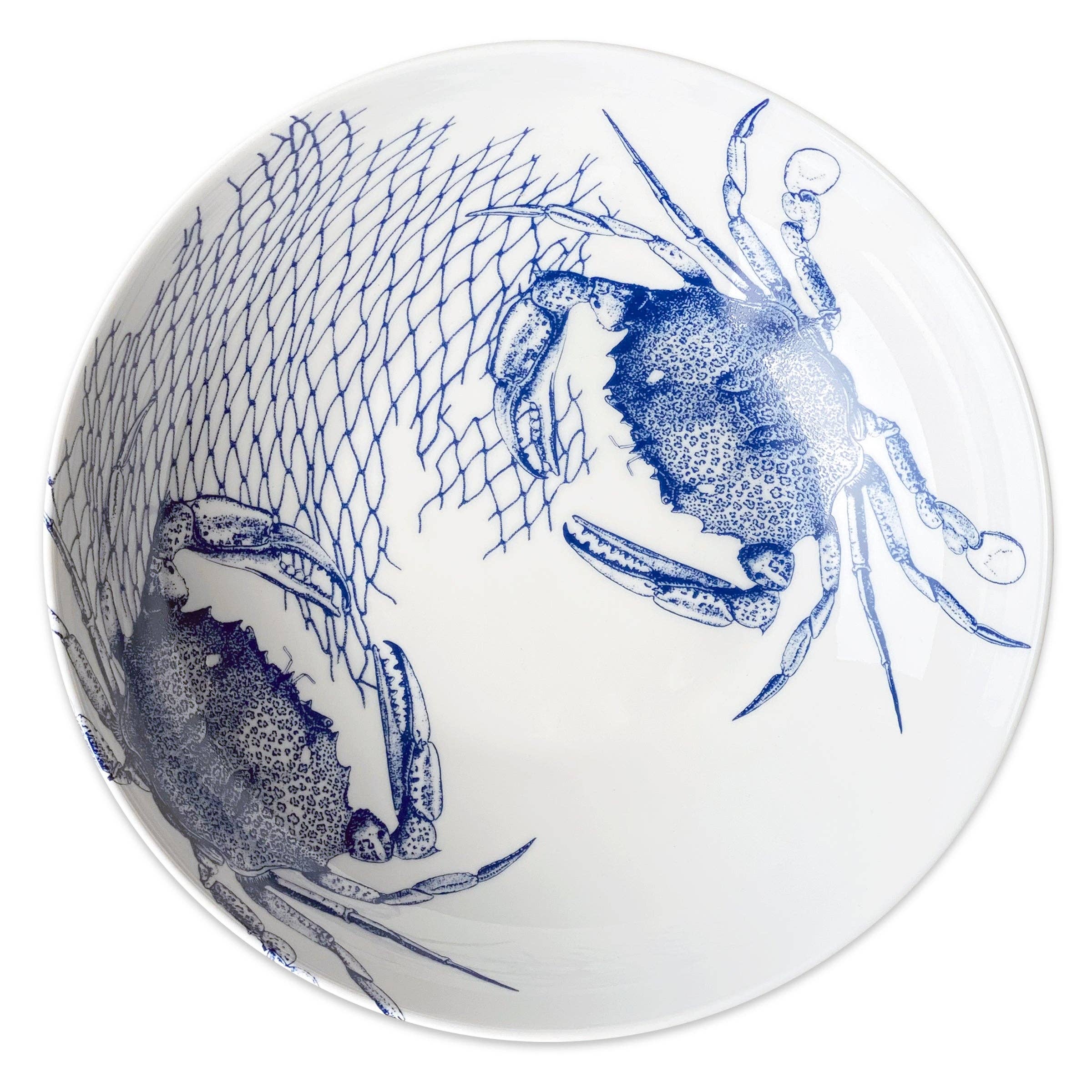 Caskata - Crab Wide Serving Bowl