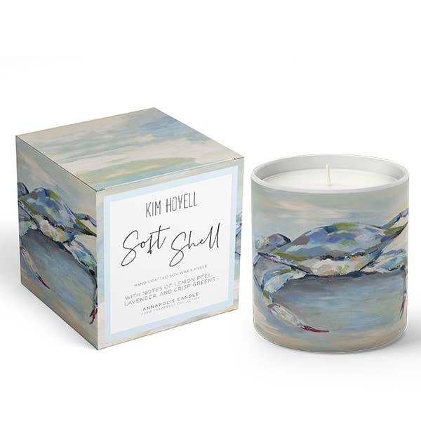 Annapolis Candle - Kim Hovell Collection - Soft Shell Crab Boxed Candle