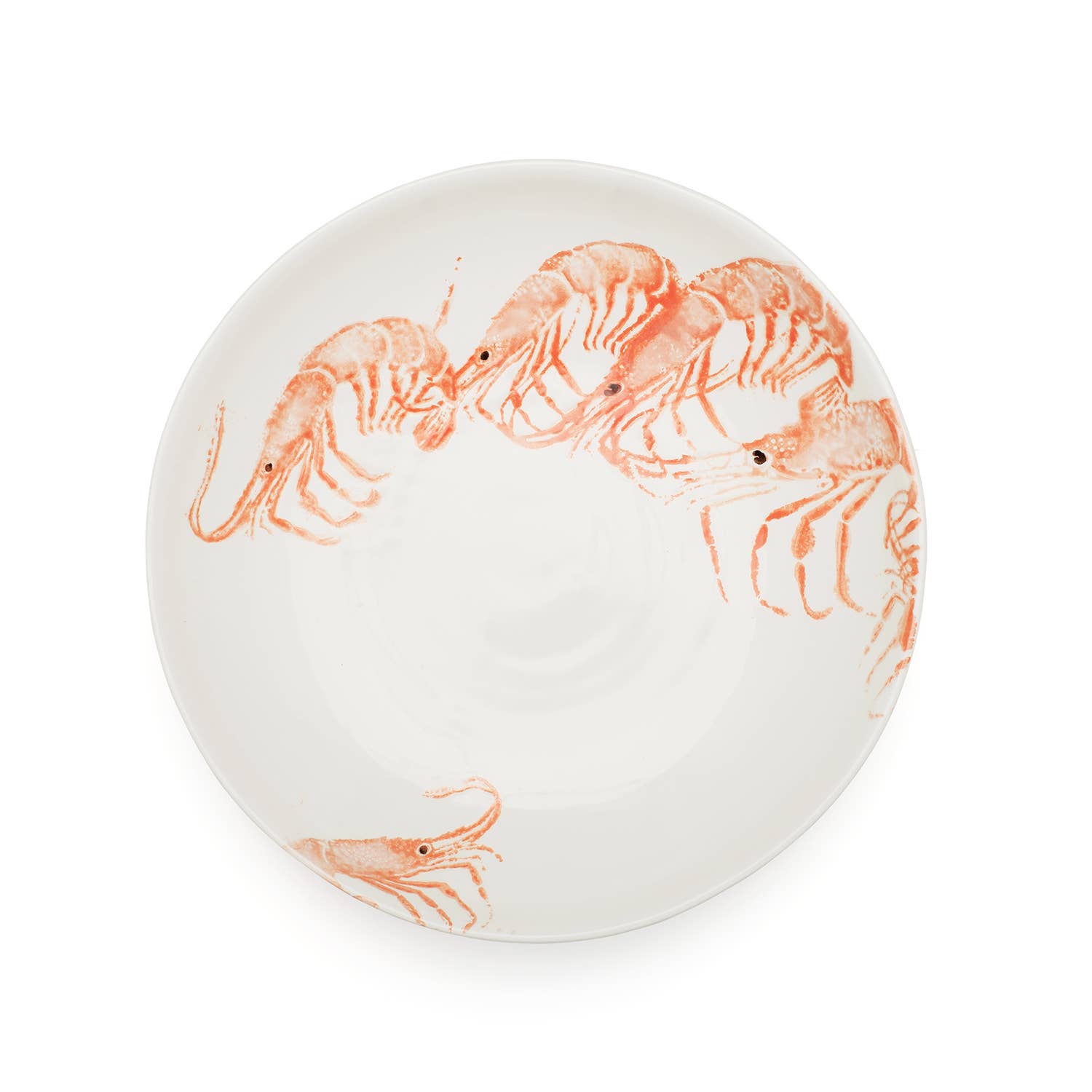 BlissHome - Creatures Prawn Bowl | Ceramic Supper Bowl | Shrimp Bowl