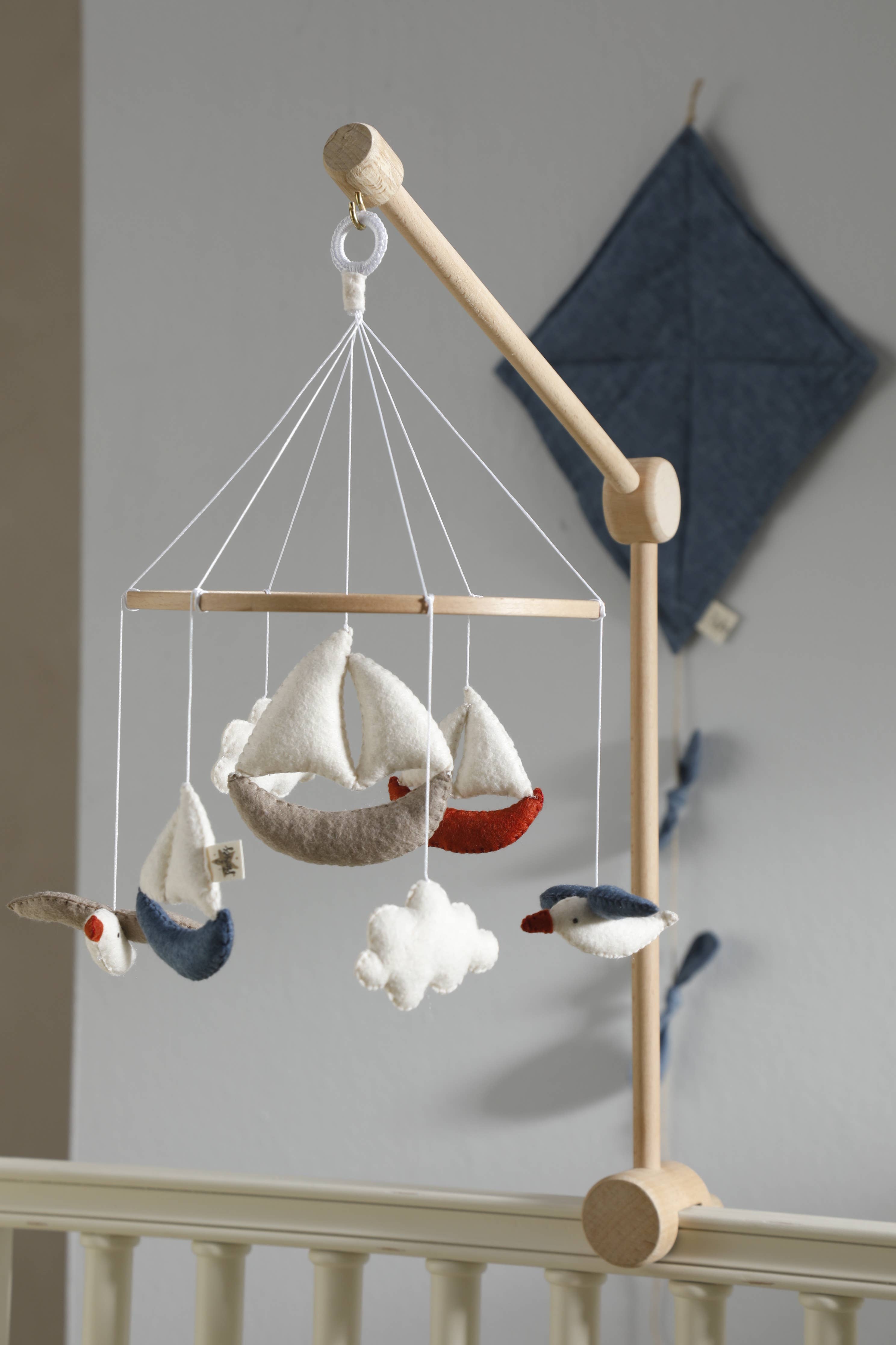 2 Stories- MARINA baby sailboat mobile