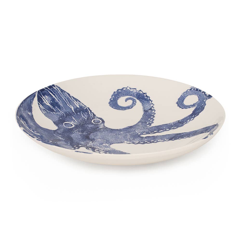 BlissHome - Creatures Octopus XL Bowl Blue | Earthenware