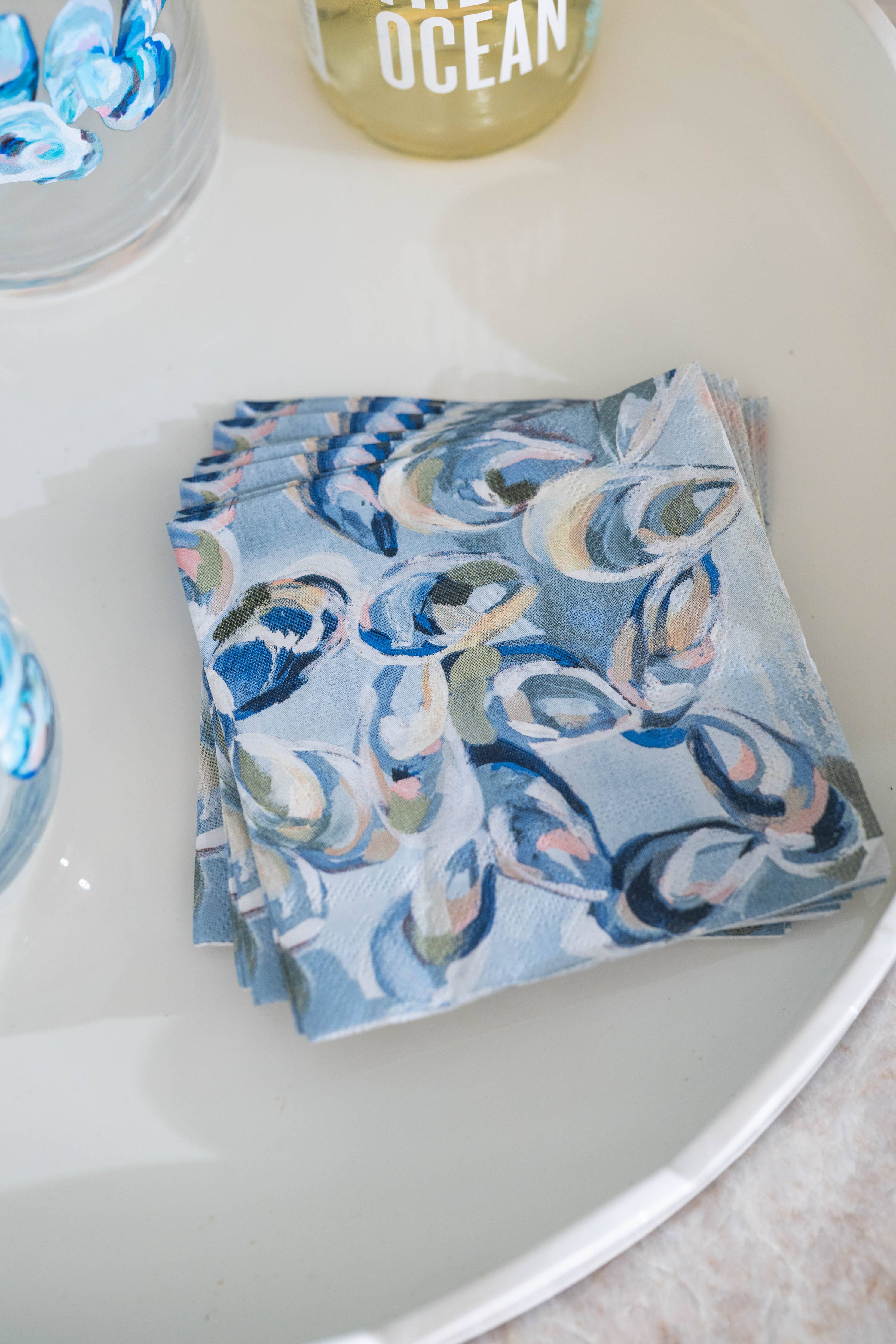Kim Hovell Art - Cocktail Napkins (Set of 20) - Atlantic Reef