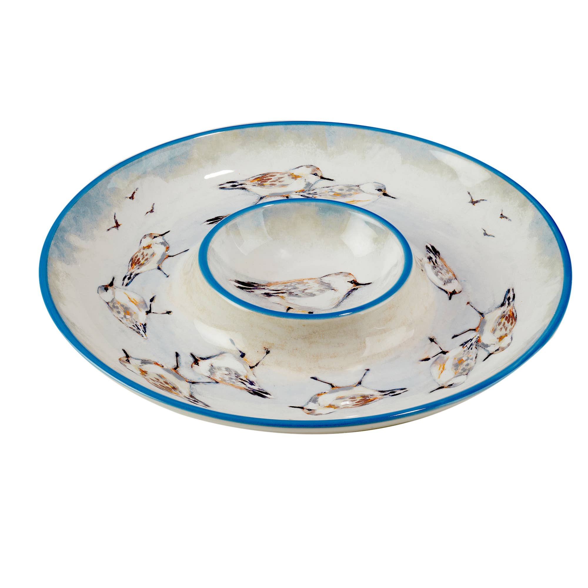 Certified International - Shorebirds Chip & Dip