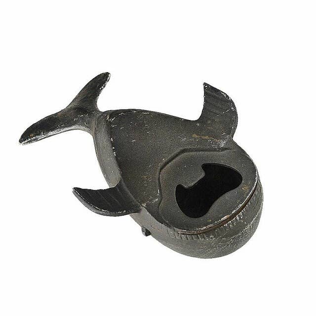 Vagabond Vintage - Pewter Whale Bottle Opener