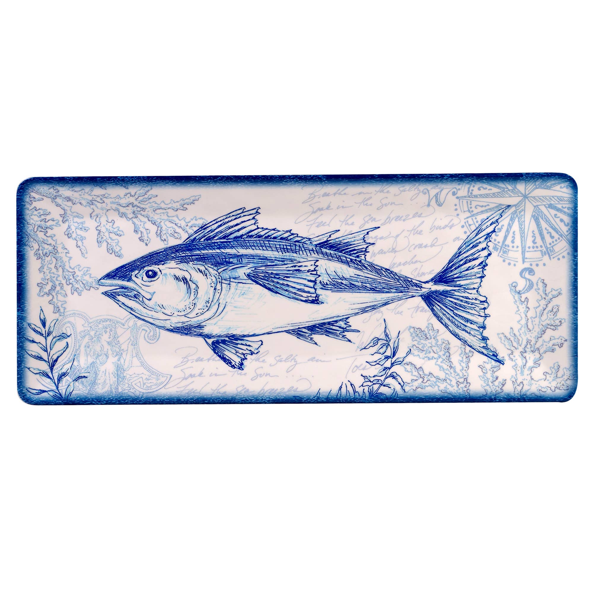 Certified International - Oceanic Rectangular Platter