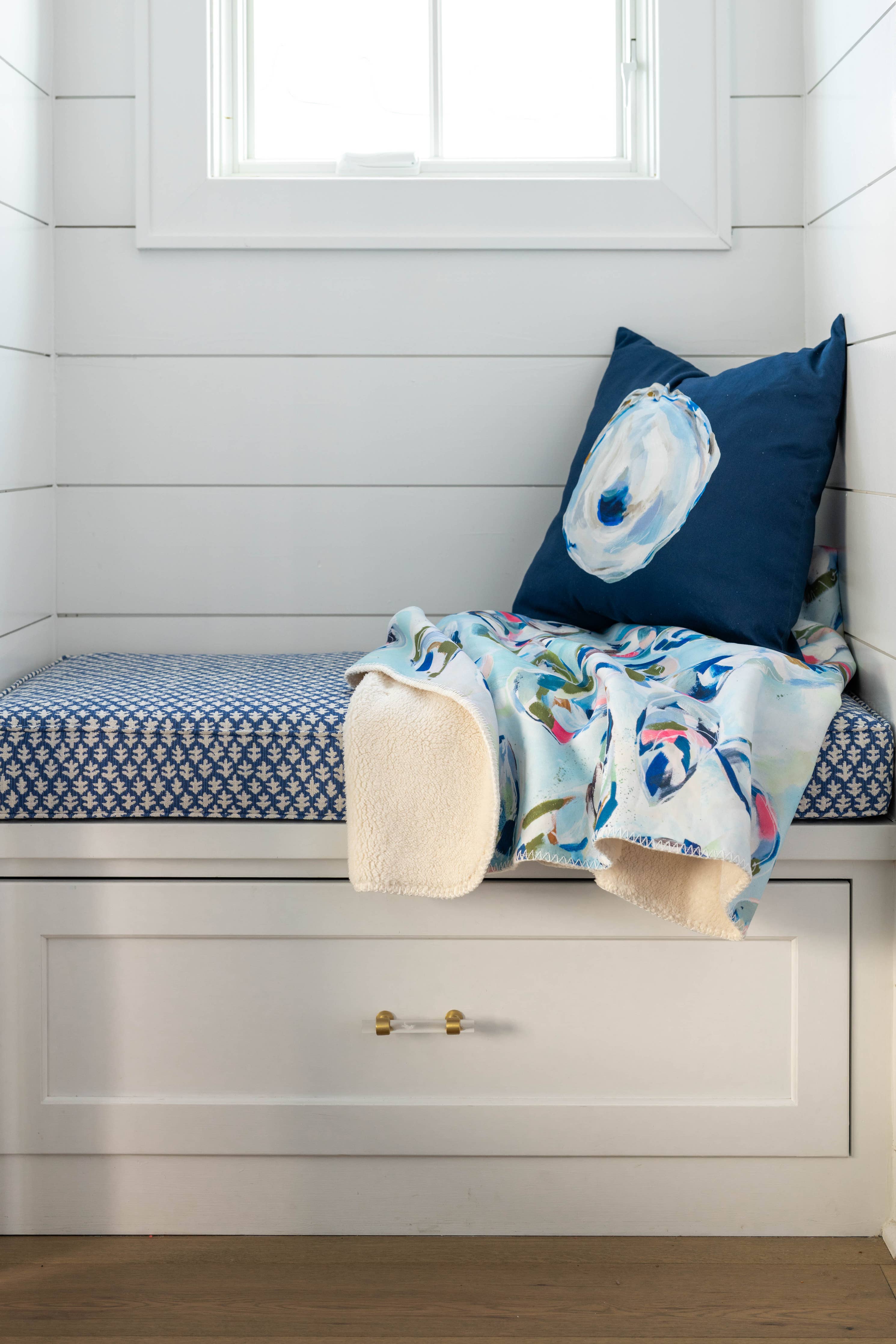 Kim Hovell Art - Pillow Covering - Seaside