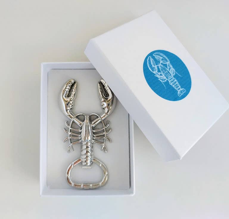 Piccadilly Pendants - Lobster Mini Bottle Opener, Coastal Gifts