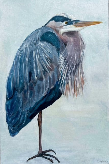 Rachel Migliorino- Blue Heron Limited Print 12x8